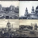 Old Postcards Great Britain - London 1900's England Postcard Lot of 22 pcs
