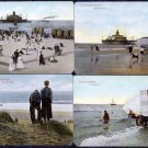 Old Postcards Netherlands - SCHEVENINGEN 1900's Postcard, Lot of 8 pcs