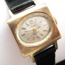 Vintage Swiss Mechanical "CAUNY" Ladies Wristwatch, Gold Plated, Wrist Watch 1960s