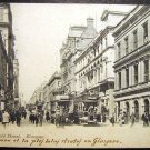 Vintage Postcard Scotland Glasgow, Renfield Street, post card 1908