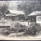 Vintage Postcard Switzerland, Lausanne - Restaurant du Bois de Sauvabelin, post card 1900's
