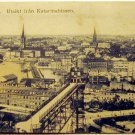 Vintage Postcard Sweden - Stockholm, Utsikt från Katarinahissen, post card 1900's