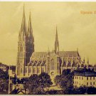 Vintage Postcard Sweden - Uppsala Domkyrka, post card 1900's