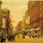 Vintage Postcard USA - Washington Avenue from Sixth Street, St. Louis. Mo, post card 1914