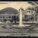 Vintage Postcard Swiss, Basel Bundesbahnhof, Railway Station, post card 1900's