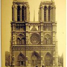 Vintage Postcard France - Notre Dame, post card 1900's