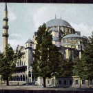 Vintage Postcard Constantinople, Istanbul - The Suleimanie Mosque, post card 1900's