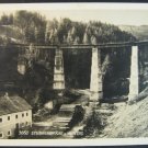 Vintage Postcard, Austria - Stubai Bridge near Mutters, post card 1900's
