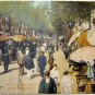Vintage Postcard Spain, Barcelone - Rambla de las Flores, post card 1922