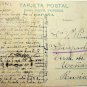 Vintage Postcard Spain, Barcelone - Rambla de las Flores, post card 1922