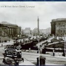 Vintage Postcard Great Britain, Liverpool - Haymarket and William Brown 1920's