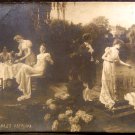 Vintage Postcard Imperial Russia, Above the Lake, post card 1900's
