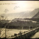 Vintage Postcard Norway - Bispen, Kongen og Dronningen Romsdalen, post card 1900's
