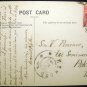 Vintage Postcard Scotland - Glasgow, Charing Cross, Railway Station, post card 1908