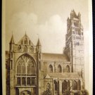 Vintage Postcard Belgium Bruges - St Salvator's Cathedral, post card 1900's