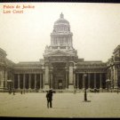 Vintage Postcard Belgium Brussels - Law Court, post card 1900's