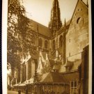 Vintage Postcard Netherlands, Haarlem - Grote of Sint-Bavokerk, Saint Bavo Church 1920's