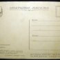 Vintage Soviet USSR Postcard, Tale Golden Key, Buratino, Karabas Barabas post card 1957