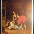 Vintage Russian Postcard, St. Bartholomew's Day Massacre, Tretyakov Gallery, F. Gun 1935