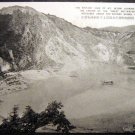 Vintage Japan Postcard, Mount Hiyori, Great Hot - Water Marsh, post card 1900's