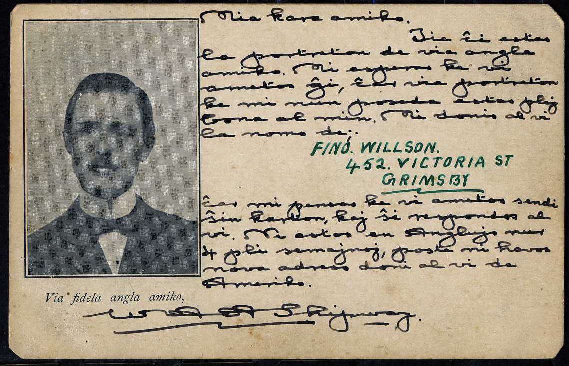 Vintage England Postcard, post card 1908