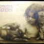 Vintage Germany Postcard, Happy Easter, Fröhliche Ostern, post card 1905