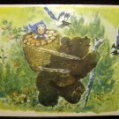 Vintage Soviet Postcard, Mashenka, Russian Folk Tales, post card 1958