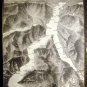 Vintage Italy (7pcs) Postcard, Lombardia, Tremezzo, Menaggio, Lago di Como, post card 1900's