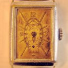 Vintage Art Deco SWISS 15 Jewels Men's Wrist Watch 1930's Spares / Repairs