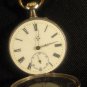 Antique SWISS Pocket Watch With St. George the Victorious, Sterling Silver 800, 1900's