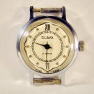 Vintage Soviet = SLAVA= 1601 Women's, Ladies Mechanical Russian Wrist Watch 17 jewels 1970s