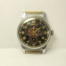 Vintage Soviet = POBEDA = 2602 Mechanical Classic Men's Wrist Watch ZIM 15 jewels 1957