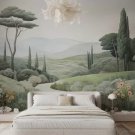Wall Mural Watercolor Landscape, Nature, Mountains Photo Wallpaper Room Home Decor