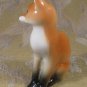 Vintage Soviet Porcelain Figure Young Fox, Fox, LFZ Lomonosov Factory, USSR 1960s