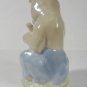 Vintage Bear with Balalaika Figurine Gorodnitsa Porcelain factory Ukraine USSR 1950's
