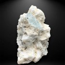 Natural Sky Blue Aquamarine Crystal with Feldspar From Skardu Pakistan