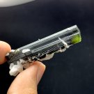 Beautiful Natural Terminated Green Cap Tourmaline With Albite | Crystal | 11 g