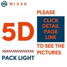 PACK LIGHT 5D_MIXED Full Carbon Fiber Saddle Pack 5D 6D 7D Ultra Light Weight Cushion 143mm 155mm fo PACK LIGHT 5D_MIXED Full Carbon Fiber Saddle Pack 5D 6D 7D Ultra Light Weight Cushion 143mm 155mm fo