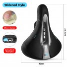 E Widen Gel_WEST BIKING Thicken Bicycle Saddle Comfortable Shockproof Cycling Seat Hollow Non-slip S