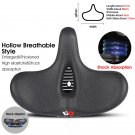 126 Pro Hollw Black_WEST BIKING Widen Bicycle Saddle Ergonomic Thick Comfortable Bike Saddle Shock A