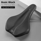 B Basic Black_WEST BIKING Bicycle Saddle Comfortable Bike Seat Wear-resistant PU Leather Hollow Road B Basic Black_WEST BIKING Bicycle Saddle Comfortable Bike Seat Wear-resistant PU Leather Hollow Road
