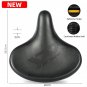 New LOGO_WEST BIKING Ergonomic Bicycle Saddle Long Distance Cycling Widen Thicken Cushion MTB Tourin