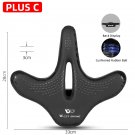 PLUS C_WEST BIKING Ergonomic Bicycle Saddle Long Distance Cycling Widen Thicken Cushion MTB Touring 
