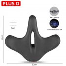 PLUS Thick D_WEST BIKING Ergonomic Bicycle Saddle Long Distance Cycling Widen Thicken Cushion MTB To