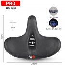 PRO Hollow Black_WEST BIKING Ergonomic Bicycle Saddle Long Distance Cycling Widen Thicken Cushion MT
