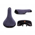 42895_Funsea Bicycle Saddle Wheelie 2 Tones Colors Seat For Bicycles Flannelette Bike Seats Embroide