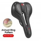 128 Gel B_WEST BIKING Gel Silicone Bicycle Saddle Comfortable Shock Absorbing MTB Road Bike Seat Ho 128 Gel B_WEST BIKING Gel Silicone Bicycle Saddle Comfortable Shock Absorbing MTB Road Bike Seat Ho