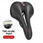129 Sponge B_WEST BIKING Gel Silicone Bicycle Saddle Comfortable Shock Absorbing MTB Road Bike Seat