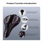 Black Seat_YOUNGDO Bicycle Saddle Cushion Bike Seat Cover Universal Shock Absorber Mountain Bike Rac