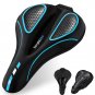 Blue Seat_YOUNGDO Bicycle Saddle Cushion Bike Seat Cover Universal Shock Absorber Mountain Bike Raci